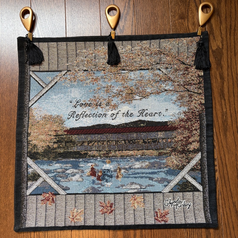 Glynda Turley Tapestry Wall Hanging Inspirational Quote Family